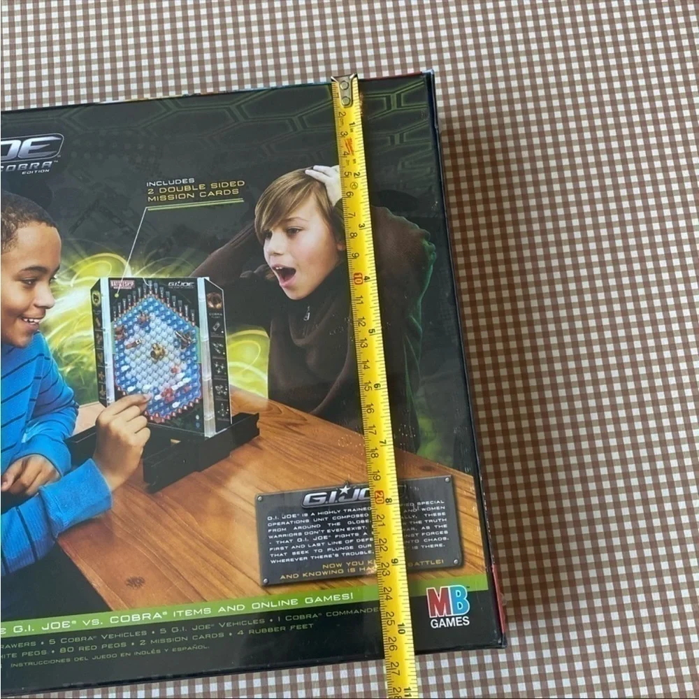 Hasbro Battleship G.I JOE The Rise of‎ Cobra board game. New. Sealed